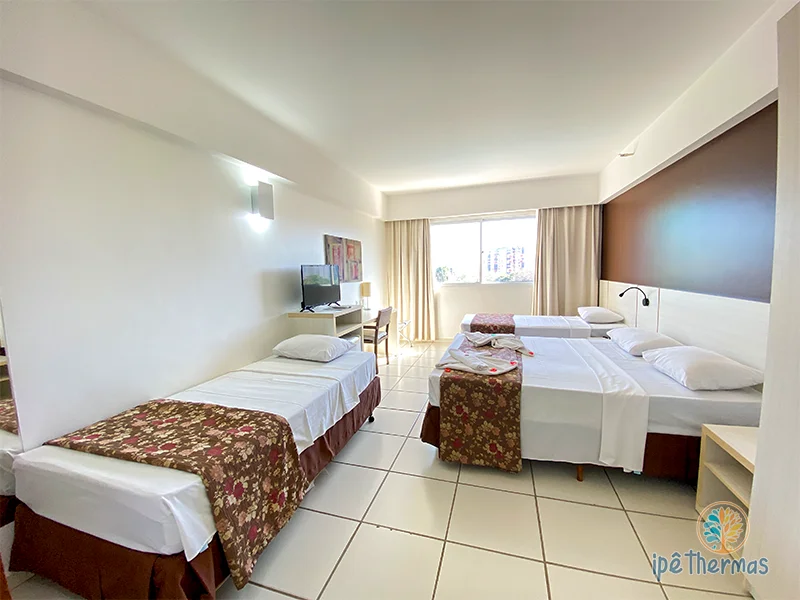 Suíte Le Jardin Hortência 4 no Hotel Le Jardin Caldas Novas