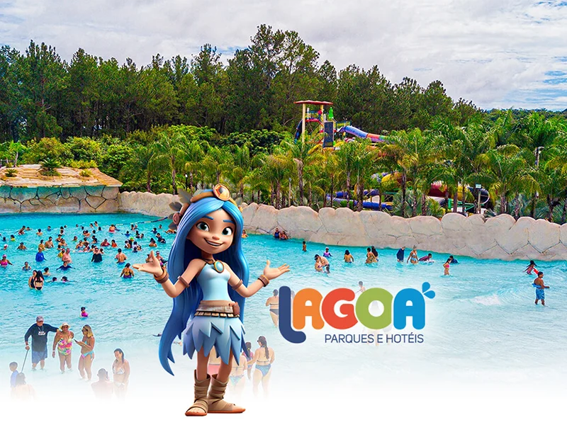 Lagoa Parque em Caldas Novas